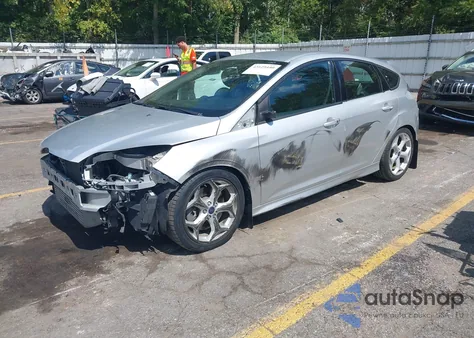 2014 Ford Focus St из США, поврежденный, VIN 1FADP3L94EL365639